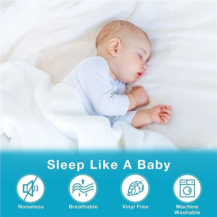 Waterproof Breathable Noiseless Mattress Pad